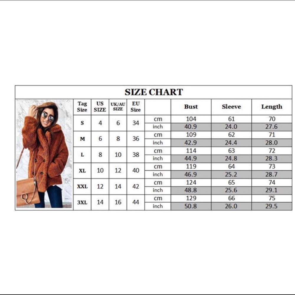 ✨Gray Colored Cozy Fleece Coat✨ - Picture 8 of 8